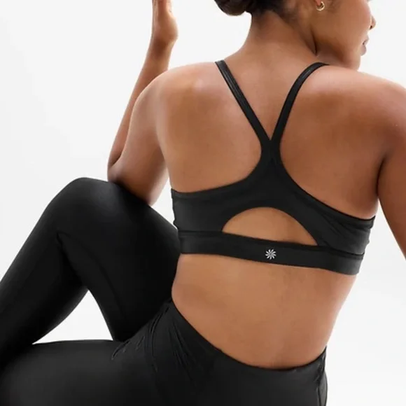 New Athleta Vital Matte Foil Bra D-DD - Picture 2 of 11